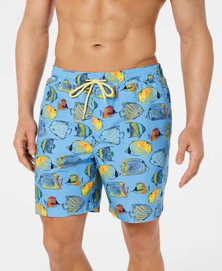 Club Room Men's Bluegill Quick Dry 7 Swim Trunks Green Size XX-Large