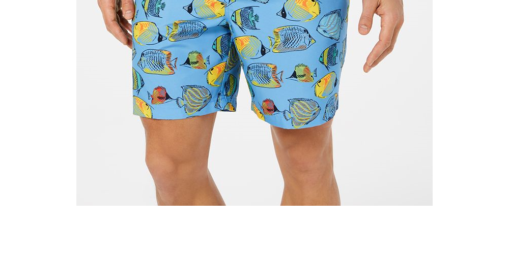 Club Room Men's Bluegill Quick Dry 7 Swim Trunks Green Size XX-Large