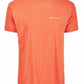 Columbia Sportswear Mens Graphic Heathered Logo T-Shirt Orange Size Small