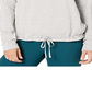 Nike Women's Funnel-Neck Yoga Training Top Light Grey  Size Small