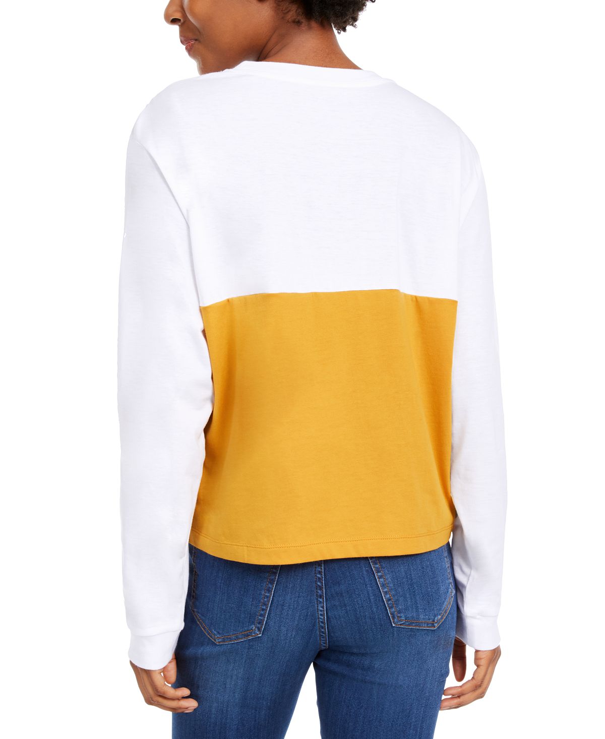 Disney Women's Juniors Hakuna Matata Colorblock Graphic T-Shirt White Size X-Large