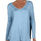 Free People Women's  Moonshine Tunic Blue Size Large
