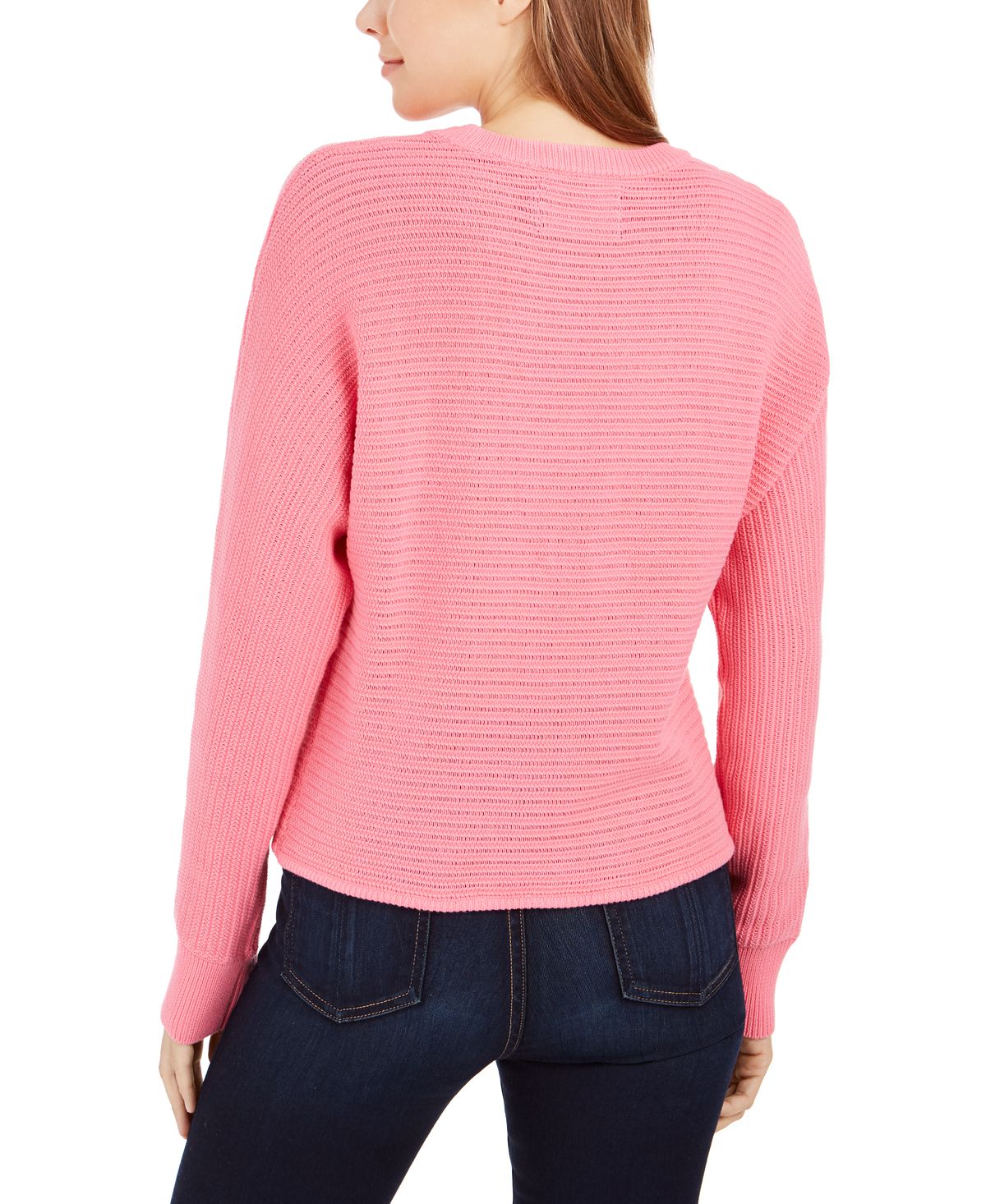 Calvin Klein Women's Jeans Cotton Sweater Pink Size S