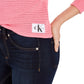 Calvin Klein Women's Jeans Cotton Sweater Pink Size S
