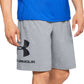 Under Armour Men's Sport Style Cotton Shorts Gray Size Large