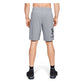 Under Armour Men's Sport Style Cotton Shorts Gray Size Large