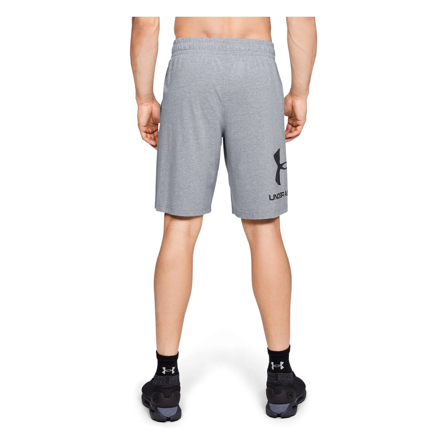 Under Armour Men's Sport Style Cotton Shorts Gray Size Large