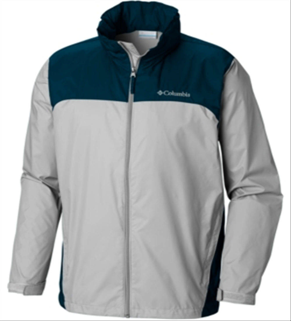 Columbia Men's Big & Tall Glennaker Lake Rain Jacket Blue Size Medium