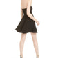 B Darlin Junior's Strapless a Line Dress Black Size 13/14