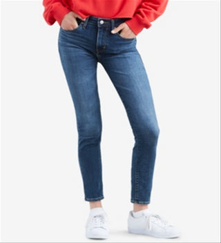Levi's Women's 721 High Rise Skinny Jeans Blue Size 29X30