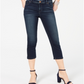 INC International Concepts Women's Finity Stretch Cropped Jeans Blue Size 12