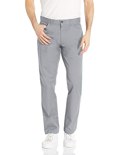 Calvin Klein Men's Slim Fit Authentic Five Pocket Pants Gray Size 33X32