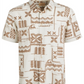 Quiksilver Men's Izu Island Shirt Brown Size XX-Large