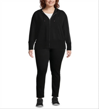 Champion Women's Sweatshirt Fitness Hoodie Black Size 3X