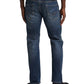 Silver Jeans Co. Men's Eddie Relaxed Tapered Fit Stretch Jeans Blue Size 38X30