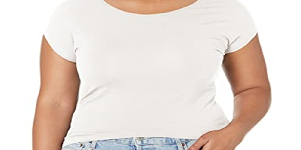 Downeast Women's Essential Tee Egret Tops T Shirts White Size X-Small