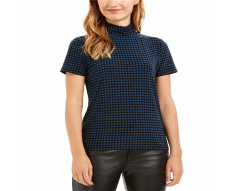 Anne Klein Women's Top Blue Size X-Small