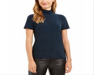 Anne Klein Women's Top Blue Size X-Small