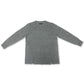 Karen Scott Women's Crewneck Notch Hem Sweater Gray Size Medium