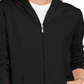 Karen Scott Women's Long Sleeve Zip Front Hoodie Black Size XL