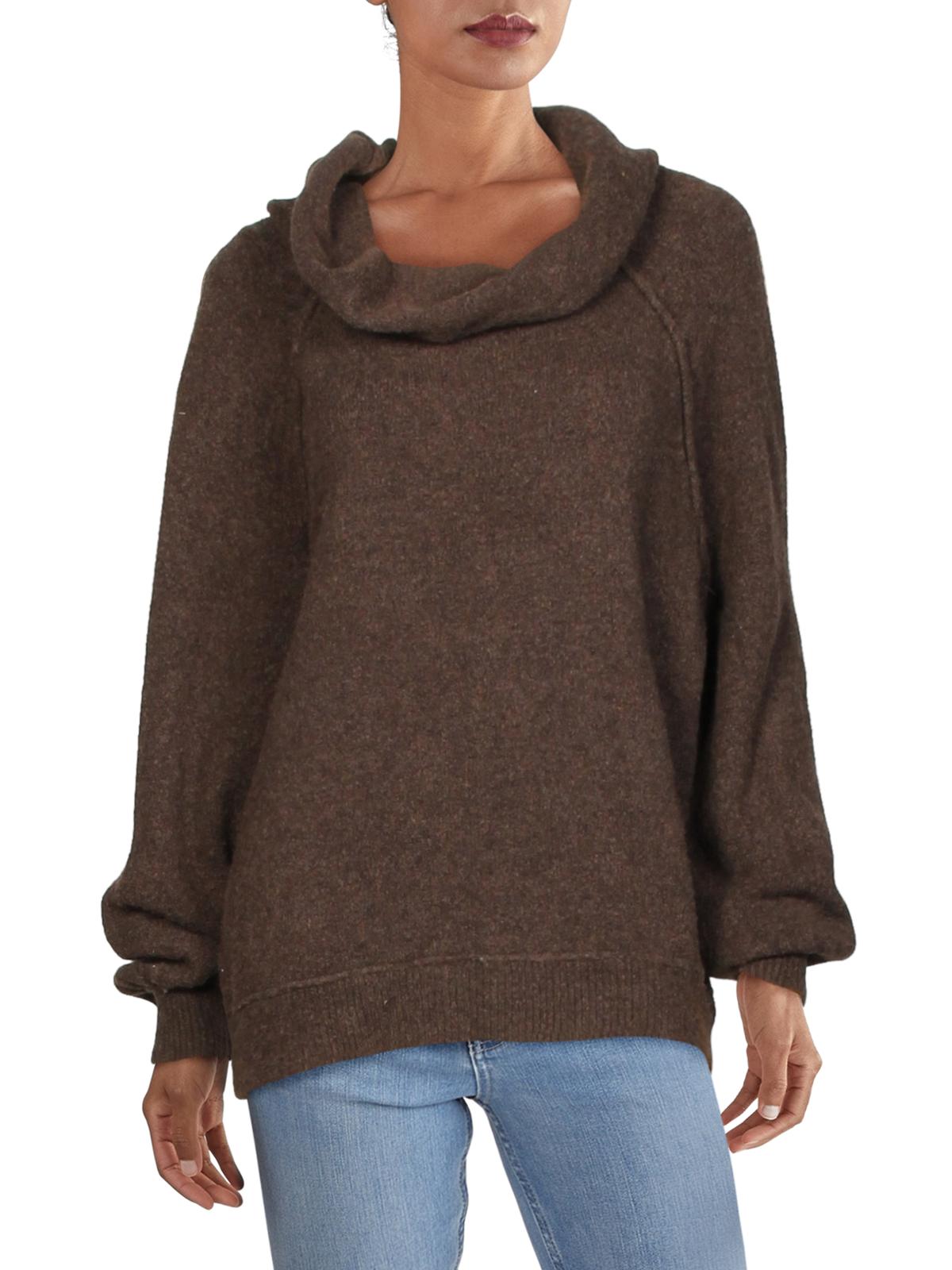 Free People Women's Echo Beach Pullover Brown Size Large