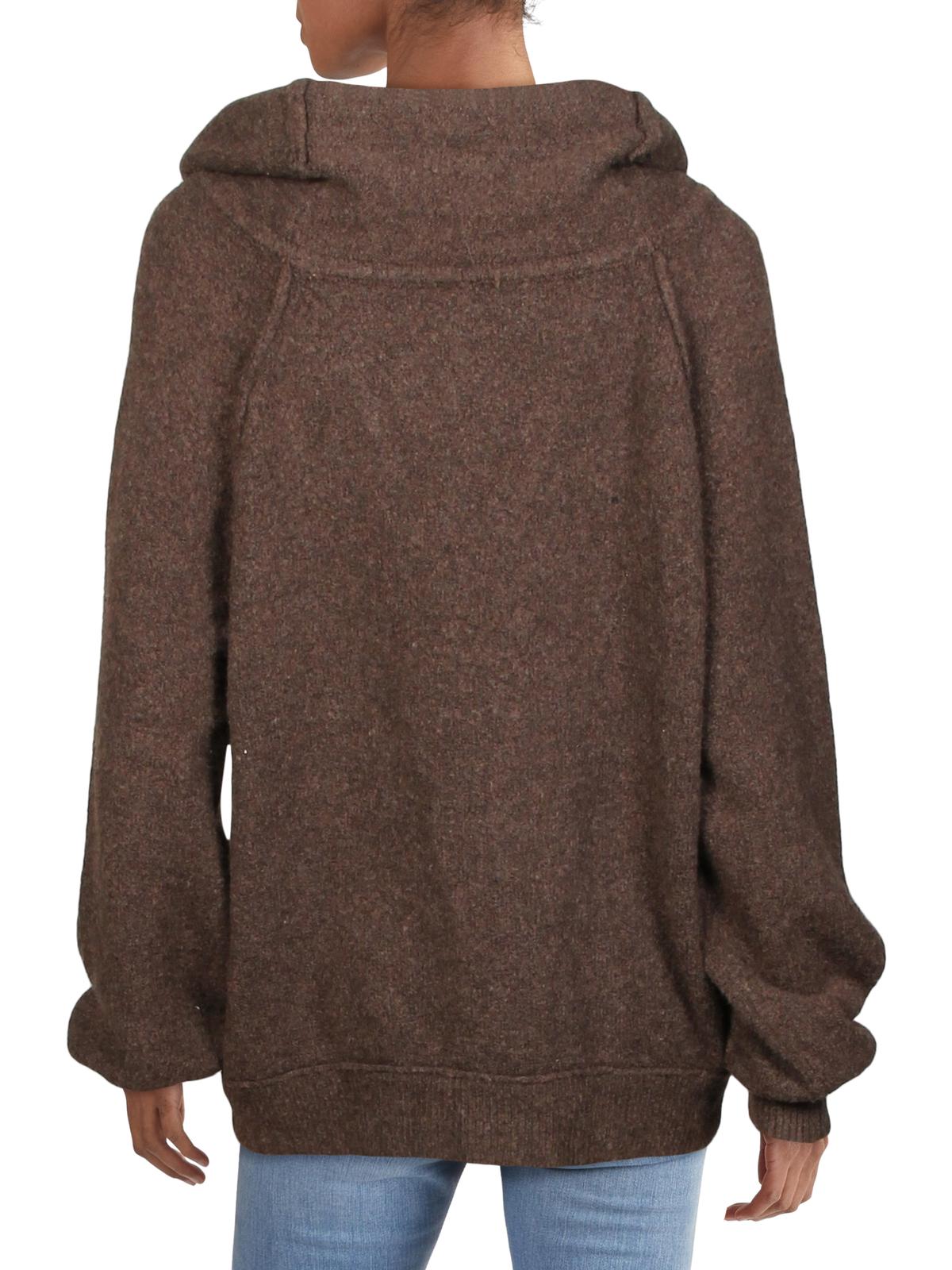 Free People Women's Echo Beach Pullover Brown Size Large