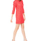 Vince Camuto Women's Statement Sleeve Lace Dress Orange Size 14