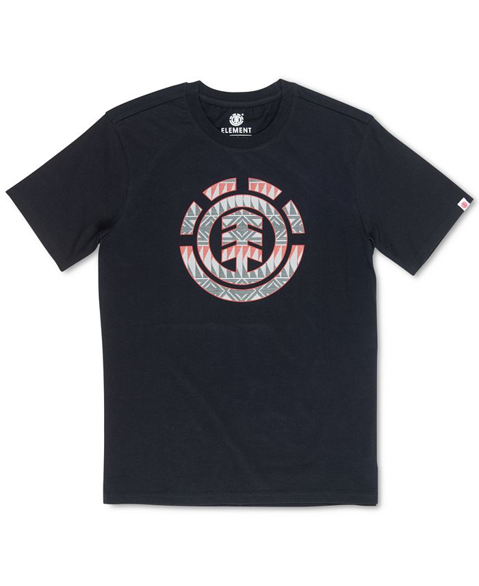 Element Men's Seeker Icon Graphic T-Shirt Black Size Small