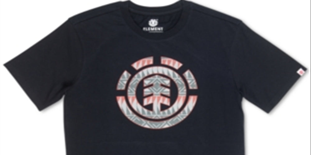 Element Men's Seeker Icon Graphic T-Shirt Black Size Small