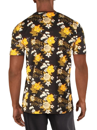 Puma Men's Trend All Over Print T-Shirt Black Size Medium