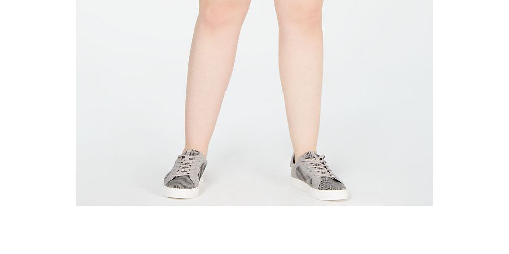 Ideology Women's Stretch Tie Pocketed Cropped Shorts Gray Size 1X