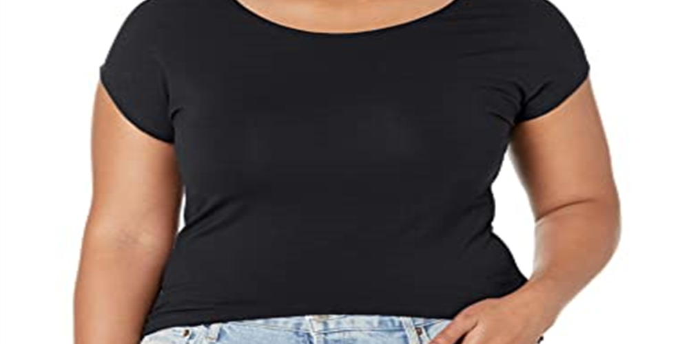 Downeast Women's Essential Tee T-Shirt Black Size XXL