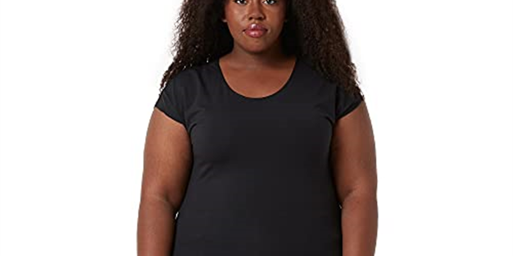 Downeast Women's Essential Tee T-Shirt Black Size XXL