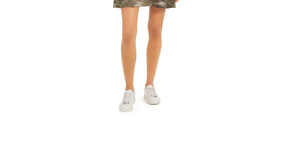 Style & Co Women's Cotton Camo Print T-Shirt Dress Green Size X-Small