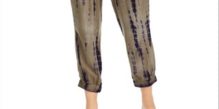 Rewash Junior's Tie Dyed Jogger Pants Blue Size X-Small