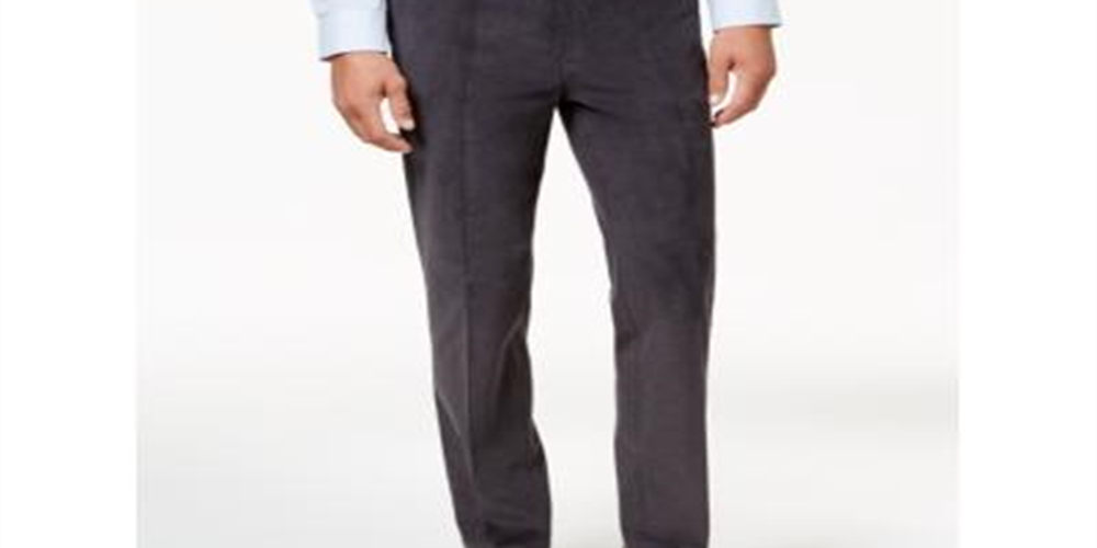 Ralph Lauren Men's Classic Fit Stretch Corduroy Performance Pants Brown Size 36W