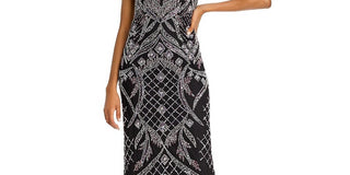 Aidan Mattox Women's Polyester Evening Dress Wine Size 10