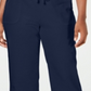 Karen Scott Women's French Terry Capri Pants Blue Size Petite S