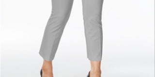 Alfani Women's Cropped Pants Gray Size 0 Petite