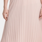 DKNY Women's Stretch Pull on MIDI Evening Accordion Pleat Skirt Pink Size X-Large
