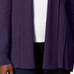 Karen Scott Women's Shawl Collar Cardigan Purple Size X-Small