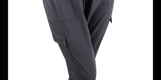 Ideology Women's Recycled Woven Cargo Pants Gray Size Small