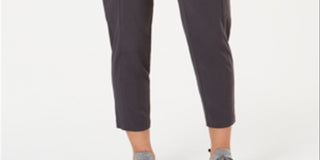 Ideology Women's Recycled Woven Cargo Pants Gray Size Small