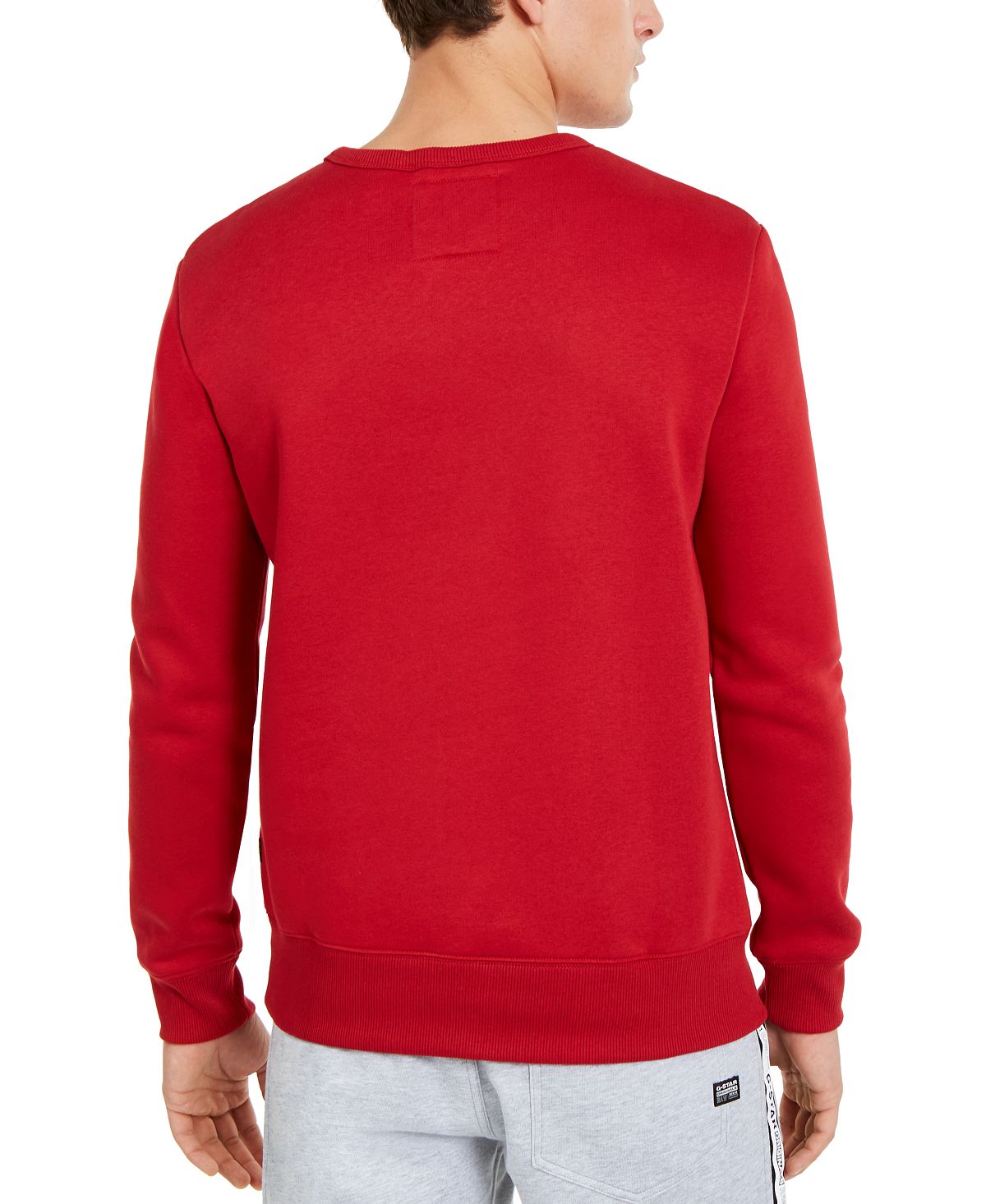 G-Star Raw Men's Logo Sweater Red Size XXL
