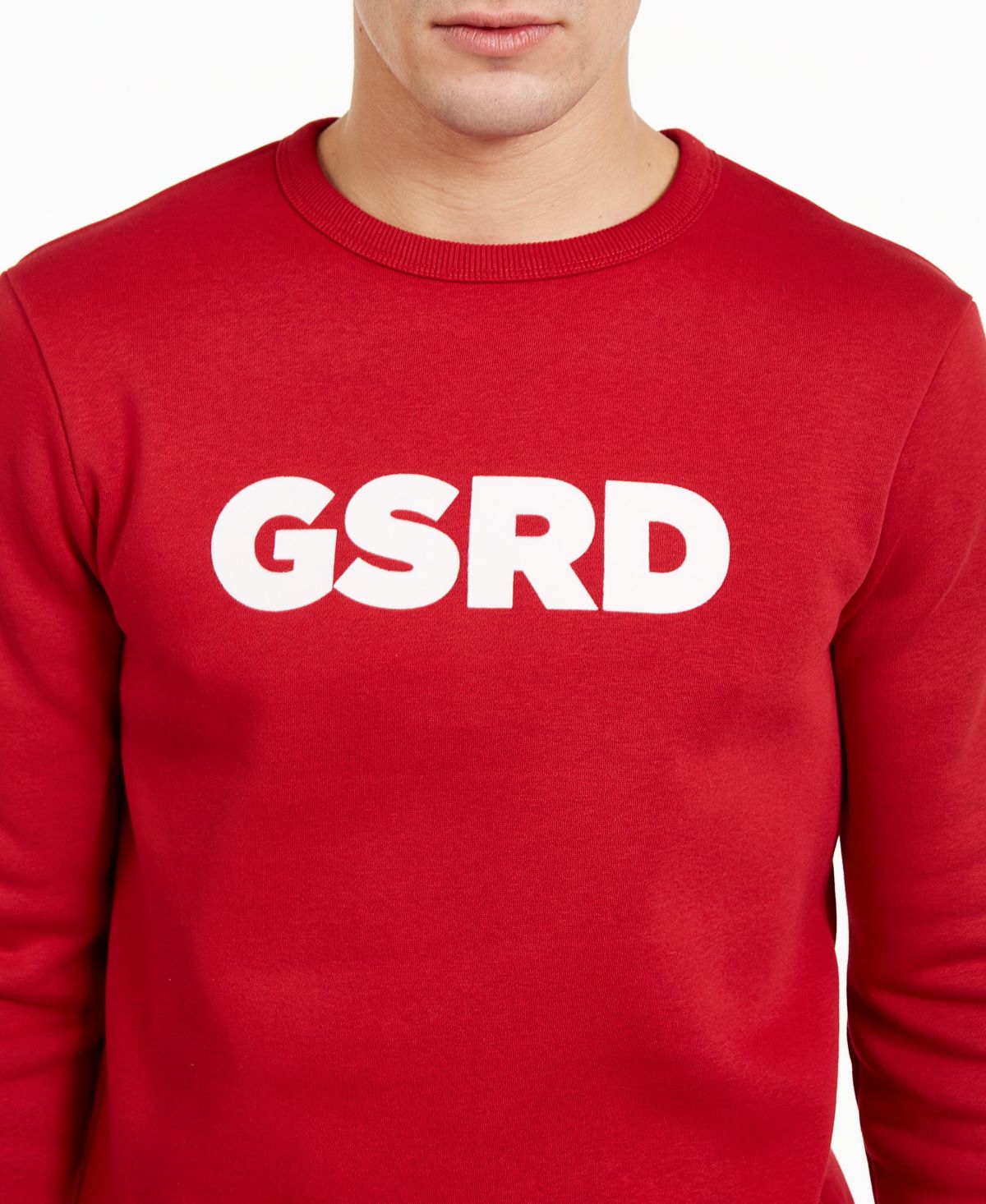 G-Star Raw Men's Logo Sweater Red Size XXL