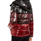 GUESS Women's Gina Ombre Puffer Coat Black Size L