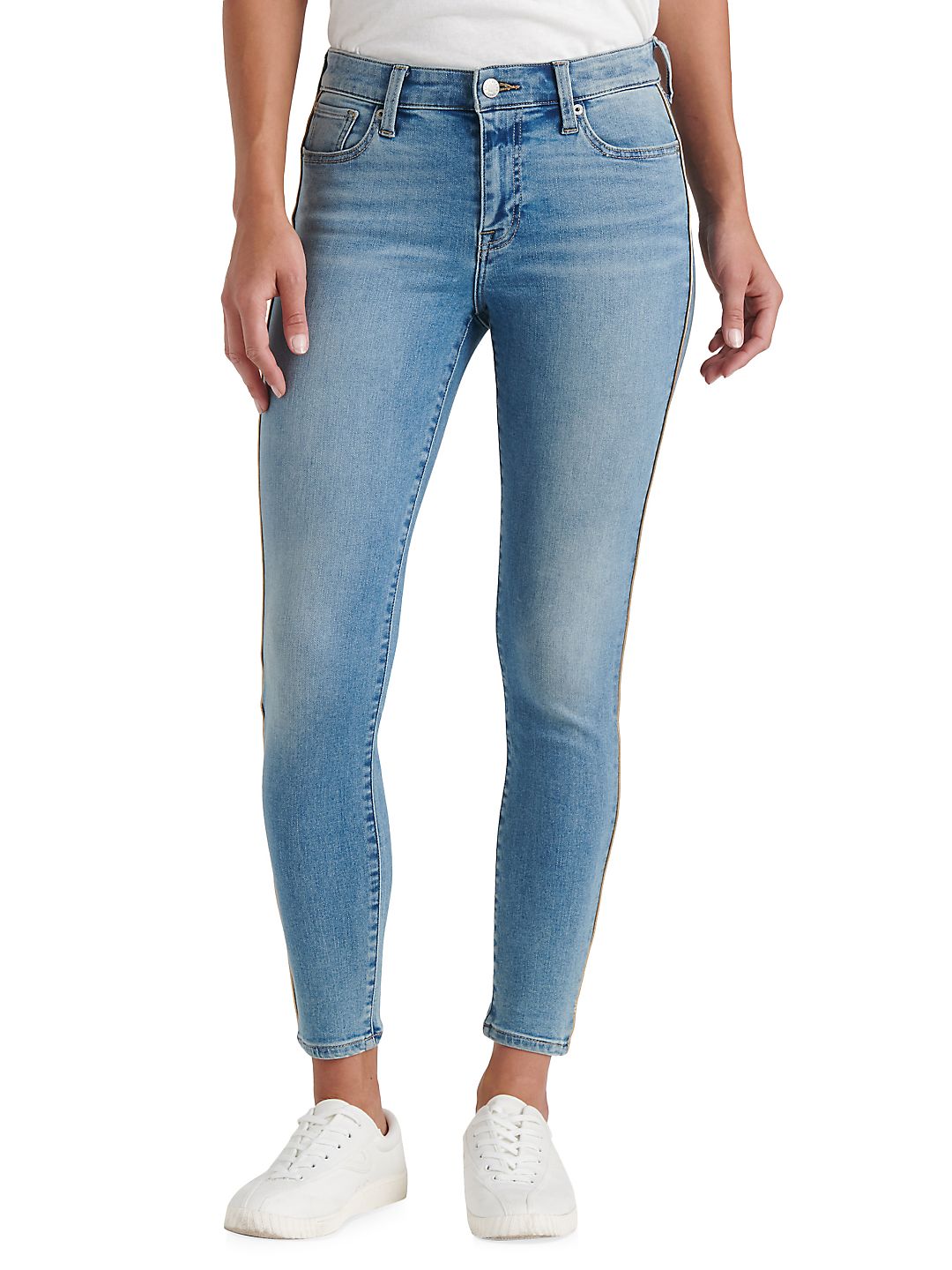 Lucky Brand Women's Ava Super Skinny Ankle Jeans Blue Size 27