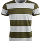 American Rag Men's Heather Stripe T-Shirt Gray Size Large