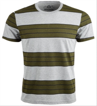 American Rag Men's Heather Stripe T-Shirt Gray Size Large