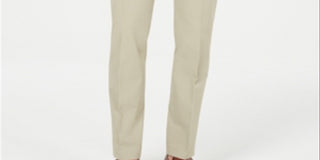 Calvin Klein Men's Slim Fit Tech Suit Pants Beige Size 38X30